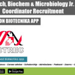 ACTREC Biotech, Biochem & Microbiology Jr. Research Coordinator Recruitment ACTREC Research Coordinator Job-min