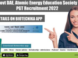 AEES PGT Recruitment 2022