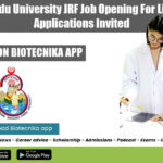 BHU Job For Life Sciences