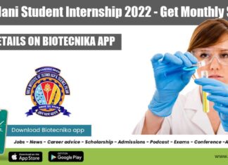 BITS Pilani Student Intern