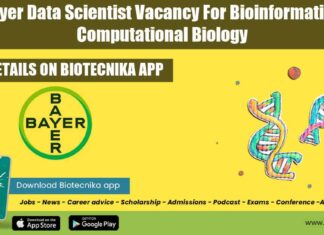 Bayer Data Scientist Vacancy