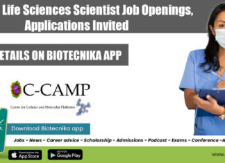 C-CAMP Life Sciences Scientist Job