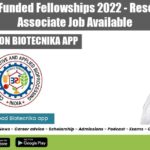 CIAB Funded Fellowships 2022 – Research Associate Job Available CIAB Funded Fellowships 2022