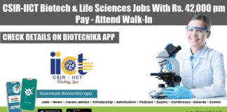 CSIR-IICT Jobs 2022