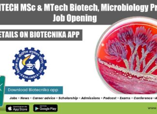 CSIR IMTECH Job Vacancy