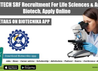CSIR-IMTECH SRF Recruitment