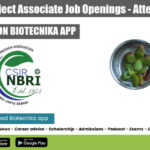 CSIR-NBRI Project Associate Job Openings – Attend Walk-In CSIR-NBRI Project Associate Job