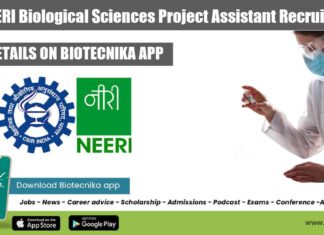 CSIR-NEERI Biological Sciences Project