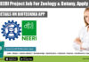CSIR-NEERI Project Job
