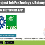 CSIR-NEERI Project Job For Zoology & Botany, Apply Online CSIR-NEERI Project Job