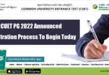 CUET PG 2022 Announced – Registration Process To Begin Today CUET PG 2022 News - Registration Process To Begin Today