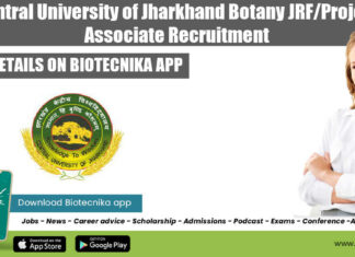 CUJ JRF Job Opening