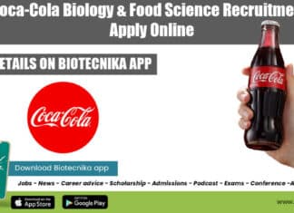 Coca-Cola Biology & Food Science