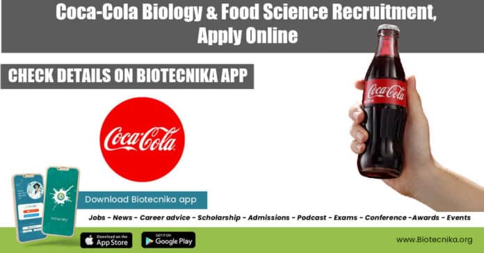 Coca-Cola Biology & Food Science