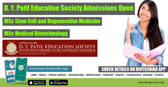 DYP Education Society Admissions