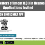 DBT Call for Letters