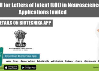 DBT Call for Letters