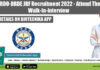 DRDO-DRDE JRF Recruitment 2022 – Attend The Walk-In-Interview DRDO-DRDE JRF Recruitment 2022