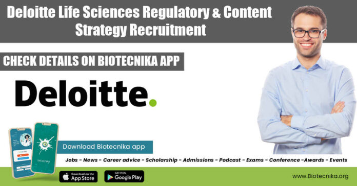 Deloitte Life Sciences Regulatory