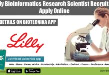 Eli Lilly Bioinformatics Research