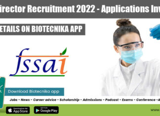 FSSAI Director Recruitment 2022