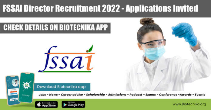 FSSAI Director Recruitment 2022