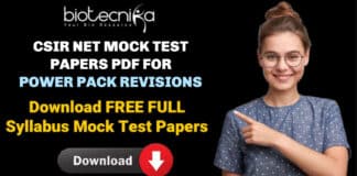 CSIR Mock Test series