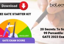 99 Percentile in GATE Exam