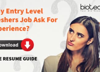 Freshers Dont Get Job