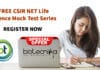 CSIR NET Mock Test