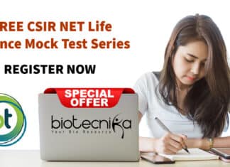 CSIR NET Mock Test