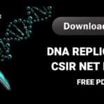 Download CSIR NET UNIT 3A – DNA Replication Notes PDF CSIR DNA Replication Notes