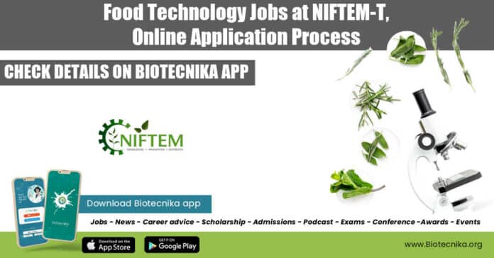 Food Technology Jobs