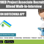 GBPIHED Project Associate Recruitment
