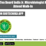 Government Tea Board Jobs