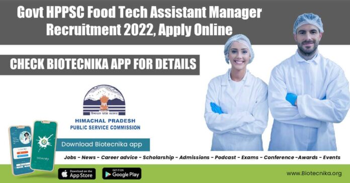 Govt HPPSC Food Tech