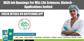 IBSD Job Openings