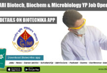 ICAR-IARI Biotech, Biochem & Microbiology YP Job Openings ICAR-IARI Jobs For Biotech