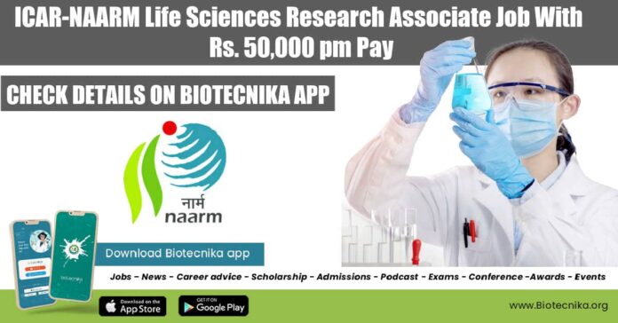 ICAR-NAARM Life Sciences Research