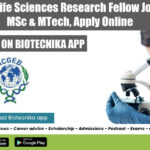 ICGEB Life Sciences Research Fellow Job For MSc & MTech, Apply Online ICGEB Life Sciences Research