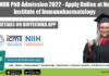 ICMR-NIIH PhD Admission 2022