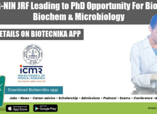 ICMR-NIN JRF Jobs