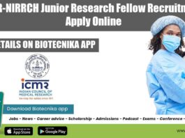 ICMR-NIRRCH Research Post
