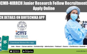 ICMR-NIRRCH Research Post