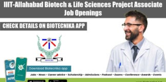 IIIT-Allahabad Project Job