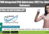 IISER TVM Integrated PhD Admission 2022 For Biological Sciences IISER-TVM Integrated PhD 2022