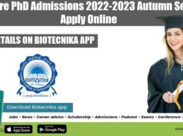 IIT Indore PhD Admissions 2022