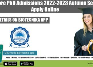 IIT Indore PhD Admissions 2022