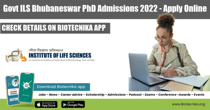 ILS PhD Admission 2022
