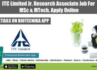 ITC Limited Job